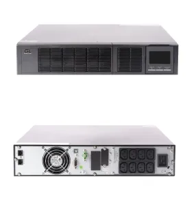 GL-UPS-OL02pf-1-1/6*9a ИБП 2000ВА/2000Вт (1/1 однофазный), ток зарядного устройства 1-8А, 2U, глубина 630 мм, 6 акб NIKOMAX