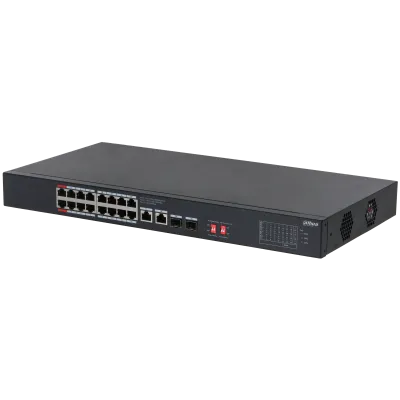DH-S3220-16GT-240 16-портовый неуправляемый гигабитный коммутатор с PoE Dahua