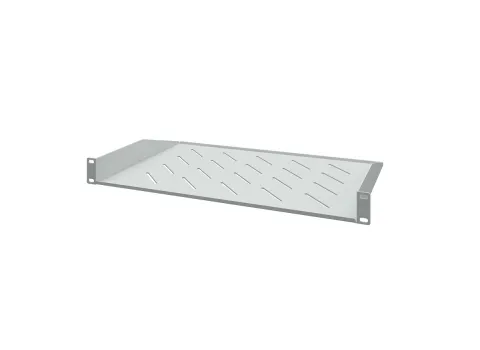 Полка консольная 19", 1U, глубина 300мм, серая