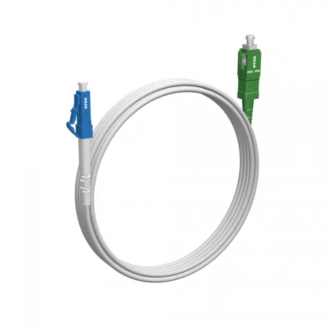Шнур оптический NTSS spc LC/UPC-SC/APC 9/125 G657.A2 2.0мм 4м LSZH (патч-корд)