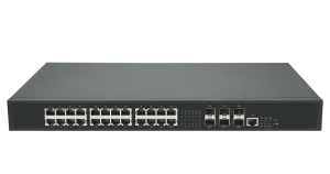 GL-SW-G302-30TC Управляемый коммутатор L3 , Stack, 24*1/2.5 Гбит/с BaseT, 6*1/10Гбит/с SFP+, 1*блок питания NIKOMAX