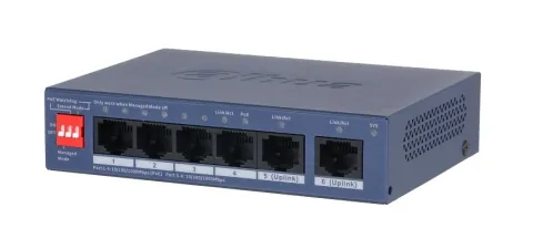 DH-CS4006-4GT-36 4-портовый гигабитный PoE коммутатор с функцией облачного управления Dahua