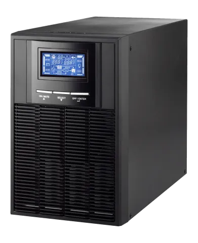 GL-UPS-OL01TL-1-1/12A ИБП On-Line, Tower, 1 фаза 1000ВА/800Вт, 12В, заряд 12А, без батарей(внешние) NIKOMAX