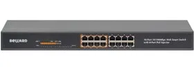 STW-16P8 Коммутатор Ethernet с поддержкой PoE управляемый 16 портов Beward
