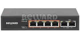 ST-6HP4 Коммутатор Ethernet с поддержкой PoE неуправляемый 6 портов Beward