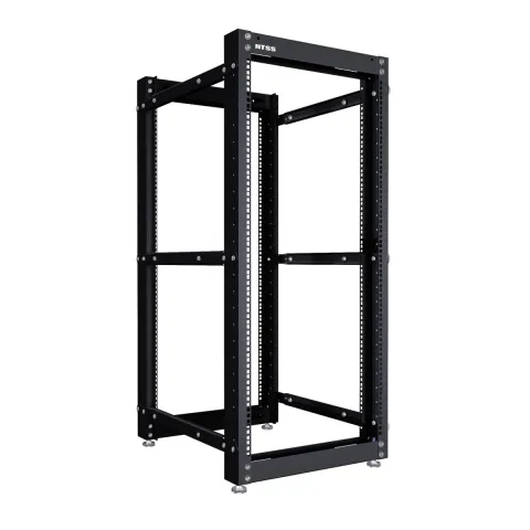 Стойка серверная NTSS OR двухрамная 42U 600-1000мм, комплект ножек, черный RAL 9005