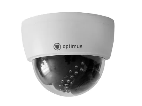 IP-E022.1(2.8-12)MPE_V.3 купольная внутренняя IP-камера видеонаблюдения с встроенным микрофоном Optimus