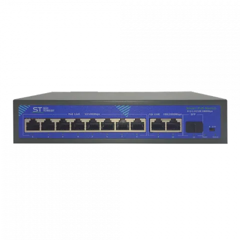 Коммутатор ST-S87POE (2G/1S/120W/A)PRO