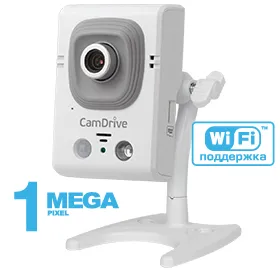 CD330 внутренняя компактная IP-камера видеонаблюдения со встроенным микрофоном и Wi-Fi Beward