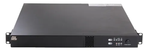 GL-UPS-OL01-1-1/6v*4*9a/1U ИБП On-Line компактный 1U 1 фаза 1000ВА/800Вт, 4акб * 9ач, 6 вольт, глубина 477 мм NIKOMAX
