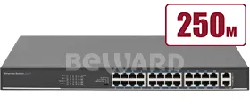 ST-2420HP Коммутатор Ethernet с поддержкой PoE неуправляемый 24 порта Beward