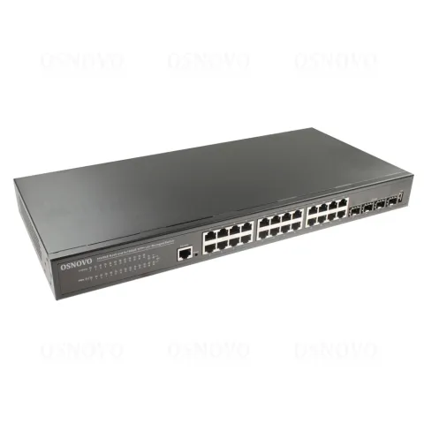 SW-24G4X-L2 Управляемый L2+ коммутатор Gigabit Ethernet на 28 портов OSNOVO
