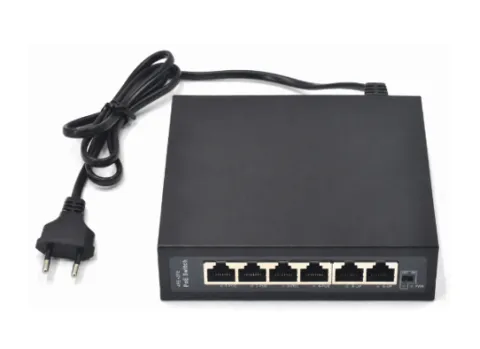 EL S-6/4PA basic 6-ти портовый PoE Коммутатор Optimus