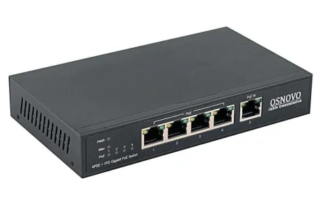 SW-8050/D Коммутатор 5-портовый Gigabit Ethernet с PoE OSNOVO