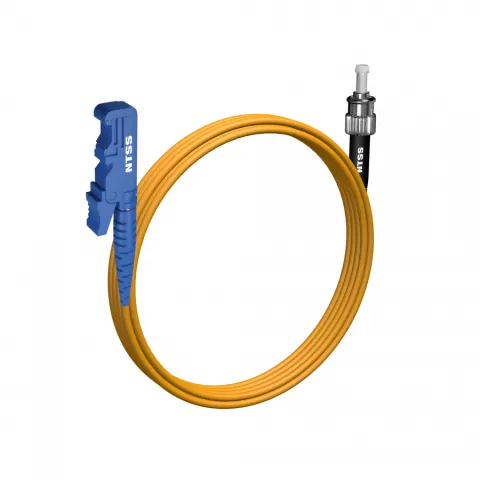 Шнур оптический NTSS spc E2000/UPC-ST/UPC 9/125 3.0мм 3м LSZH (патч-корд)