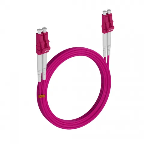 Шнур оптический NTSS dpc LC/UPC-LC/UPC 50/125 OM4 2.0мм 20м LSZH (патч-корд)