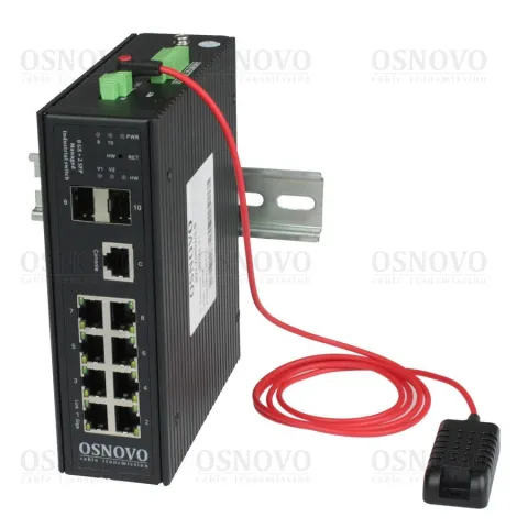 SW-70802/ILS Промышленный управляемый коммутатор OSNOVO