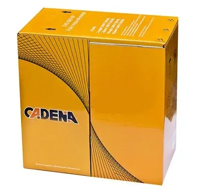 Кабель CADENA UTP 4 пары CAT5e внутренний, 305 м