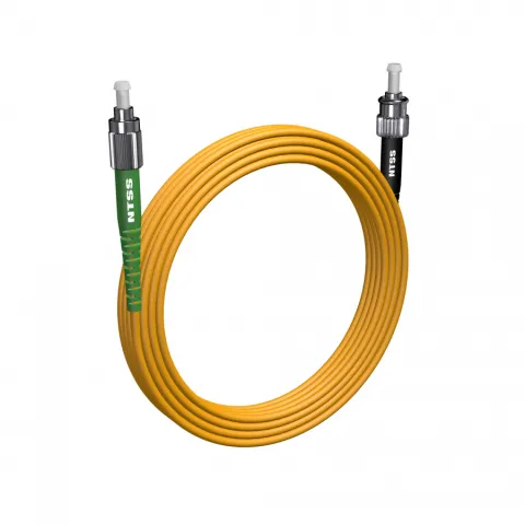 Шнур оптический NTSS PREMIUM spc FC/APC-ST/UPC 9/125 3.0мм 15м LSZH (патч-корд)