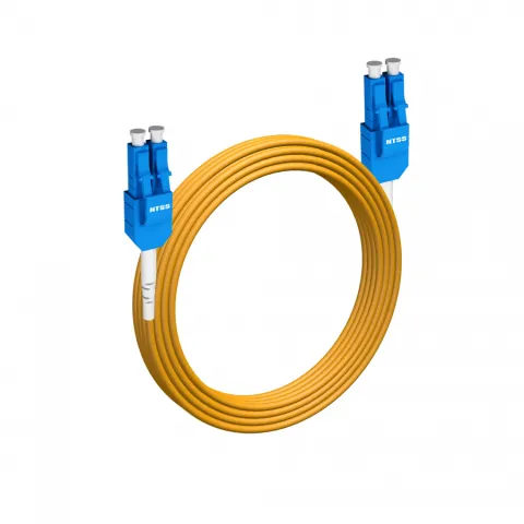 Шнур оптический NTSS PREMIUM dpc UniBoot Lcub/UPC-LCub/UPC 9/125 2.0мм 15м LSZH (патч-корд)