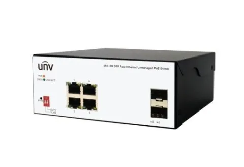 ISW2000-4T2GP-POE-IN Сетевой PoE коммутатор Uniview