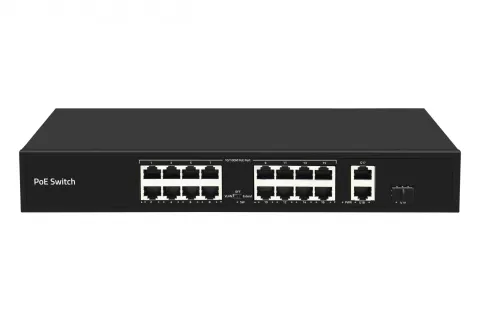 ST-NS116MB-GDF Коммутатор неуправляемый 18 портовый с PoE Smartec