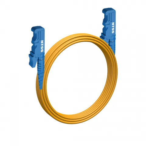 Шнур оптический NTSS spc E2000/UPC-E2000/UPC 9/125 3.0мм 5м LSZH (патч-корд)