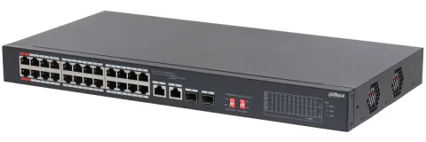 DH-S3226-24ET-240 24-портовый неуправляемый коммутатор с РоЕ Dahua