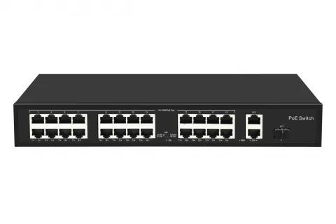 ST-NS024MB-GDF Коммутатор неуправляемый 26 портовый с PoE Smartec