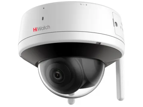 DS-I252W(D) (2.8 mm) 2Мп уличная купольная IP-камера видеонаблюдения со встроенным микрофоном c WiFi HiWatch