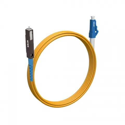 Шнур оптический NTSS spc MU/UPC-LC/UPC 9/125 2.0мм 3м LSZH (патч-корд)