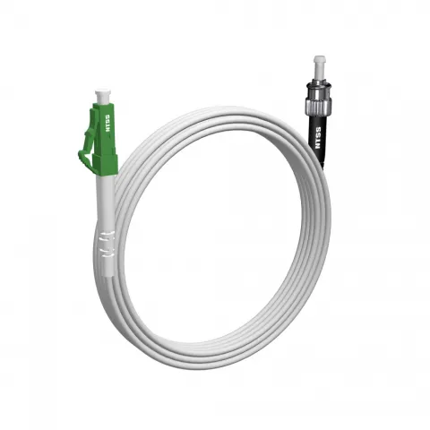 Шнур оптический NTSS spc LC/APC-ST/UPC 9/125 G.657A1 3.0мм 9м LSZH (патч-корд)