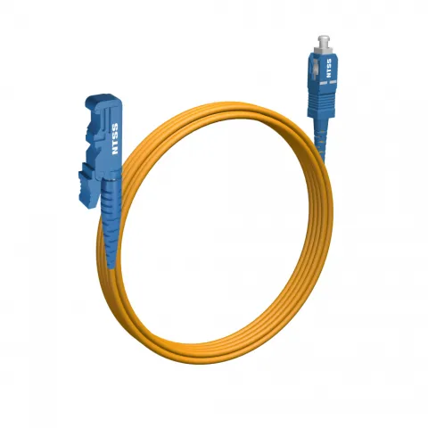 Шнур оптический NTSS spc E2000/UPC-SC/UPC 9/125 3.0мм 3м LSZH (патч-корд)