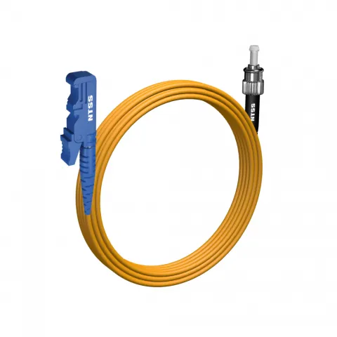 Шнур оптический NTSS spc E2000/UPC-ST/UPC 9/125 3.0мм 10м LSZH (патч-корд)