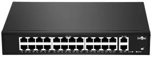 ST-NS224MB-GD Коммутатор неуправляемый 26 портовый с PoE Smartec