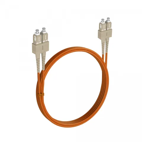 Шнур оптический NTSS dpc SC/UPC-SC/UPC 62.5/125 2.0мм 2м LSZH (патч-корд)