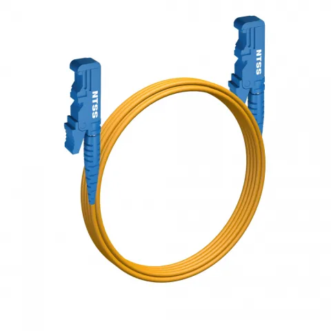 Шнур оптический NTSS spc E2000/UPC-E2000/UPC 9/125 3.0мм 4м LSZH (патч-корд)