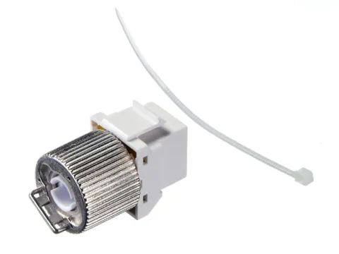 Модуль Keystone неэкранированный, RJ45, cat.6, 90°, без инструмента, белый, Netko СКС РАСПРОДАЖА