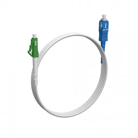 Шнур оптический NTSS spc LC/APC-SC/UPC 9/125 G.657A1 3.0мм 1м LSZH (патч-корд)
