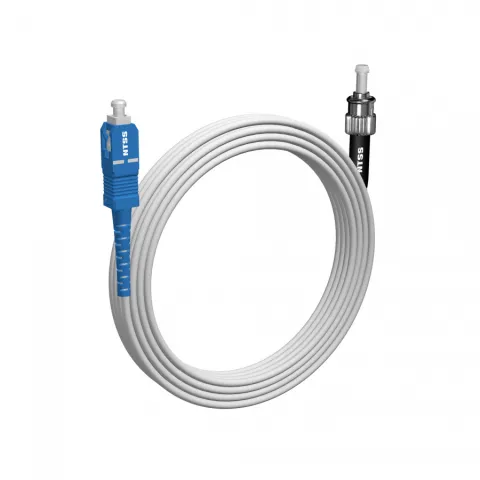 Шнур оптический NTSS spc SC/UPC-ST/UPC 9/125 G.657A1 3.0мм 20м LSZH (патч-корд)
