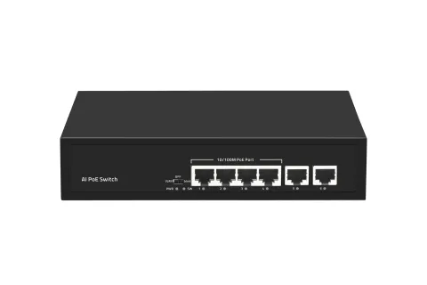 ST-NS004MB-MD Коммутатор неуправляемый 6 портовый с PoE Smartec