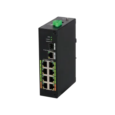 DH-LR2110-8ET-120 8-портовый неуправляемый коммутатор с ePoE Dahua