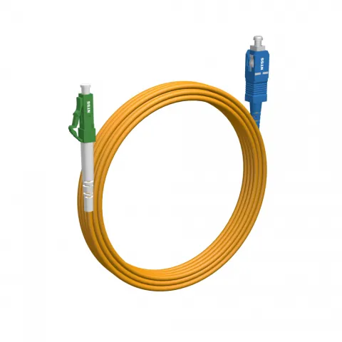 Шнур оптический NTSS spc LC/APC-SC/UPC 9/125 3.0мм 8м LSZH (патч-корд)