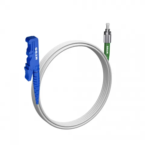 Шнур оптический NTSS spc E2000/UPC-FC/APC 9/125 G.657A1 3.0мм 3м LSZH (патч-корд)