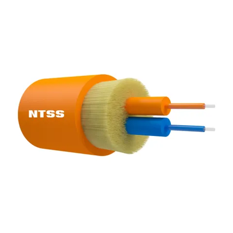 Оптический кабель внутренний NTSS PREMIUM 2 волокна OM2, 50/125, нг(A)-HFLTx, оранжевый