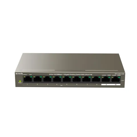 TEF1110P-8-102W Коммутатор 8-портовый Tenda