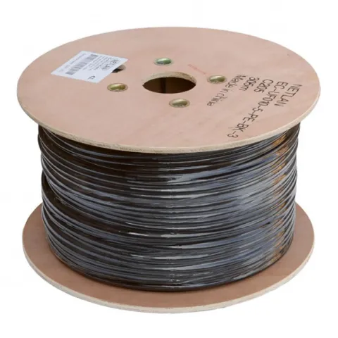 Кабель SUPRLAN Standard F/UTP, 25 пар, Кат. 5, медь, внешний, черный, PE, 305 м