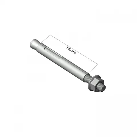 Болт анкерный с гайкой NTSS М10/12х100