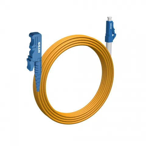 Шнур оптический NTSS spc E2000/UPC-LC/UPC 9/125 3.0мм 30м LSZH (патч-корд)