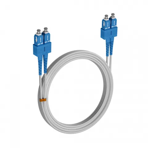 Шнур оптический NTSS PREMIUM dpc SC/UPC-SC/UPC 9/125 G.657.A1 3.0мм 25м LSZH (патч-корд)